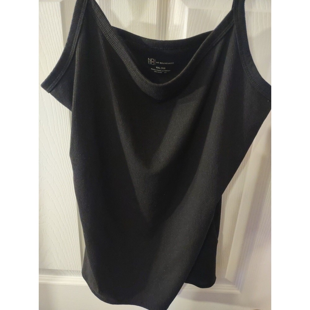 No Boundaries Tank Top Size XXL (19) Black
